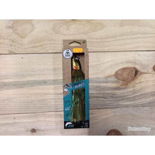 Leurre Crazy Rabbit Shallow 23cm coloris perche