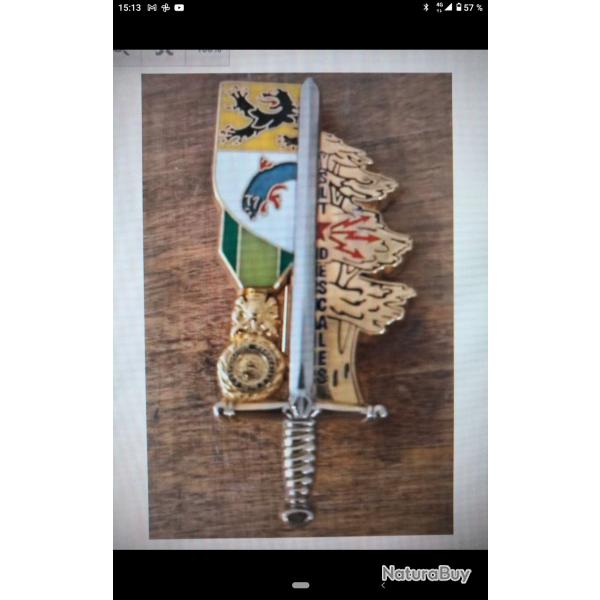 INSIGNE SOUS LIEUTENANT D ESCALE LIBAN LEVANT