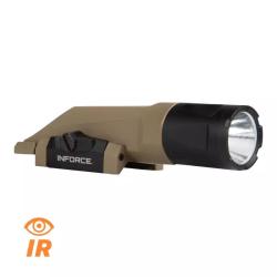 Lampe WML-X White/IR Gen 3 - 900Lm Earth Brown