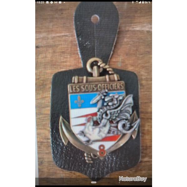 INSIGNE MILITAIRE SOUS OFFICIER 8 EME RPIMA PARACHUSTISTES