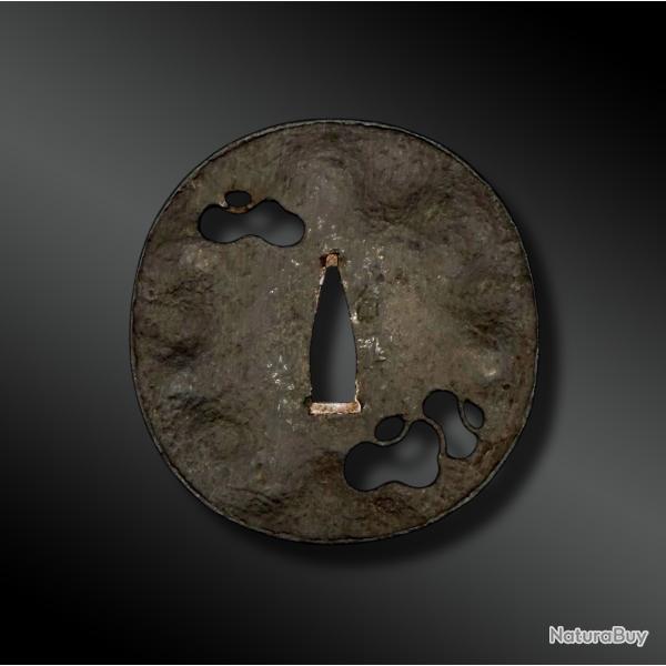 TSUBA Shin No Maru Gata sign - Japon - Priode Edo (1603-1868)
