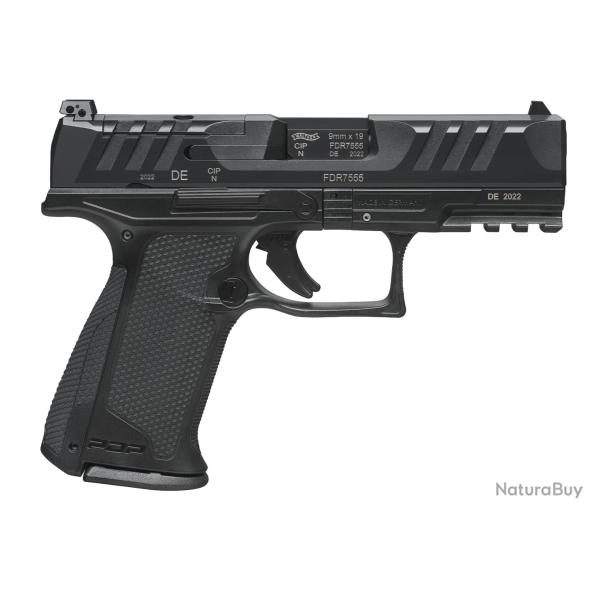 Nol maintenant ! Pistolet Walther PDP F-Series Optic Ready - 9mm - 4" - 15 cps - Noir - 2842694