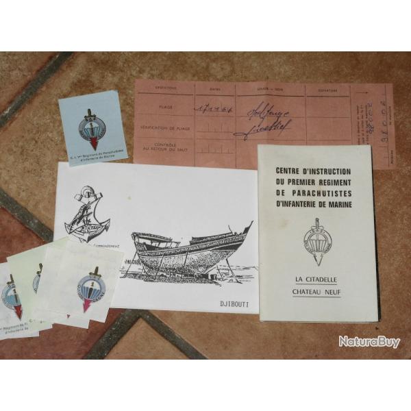 TAP-Parachutistes : Souvenirs du 1er RPIMA, ann�es 1960-70, B