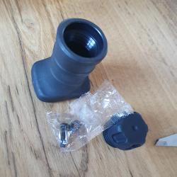 Poignée droite tactique airsoft noire