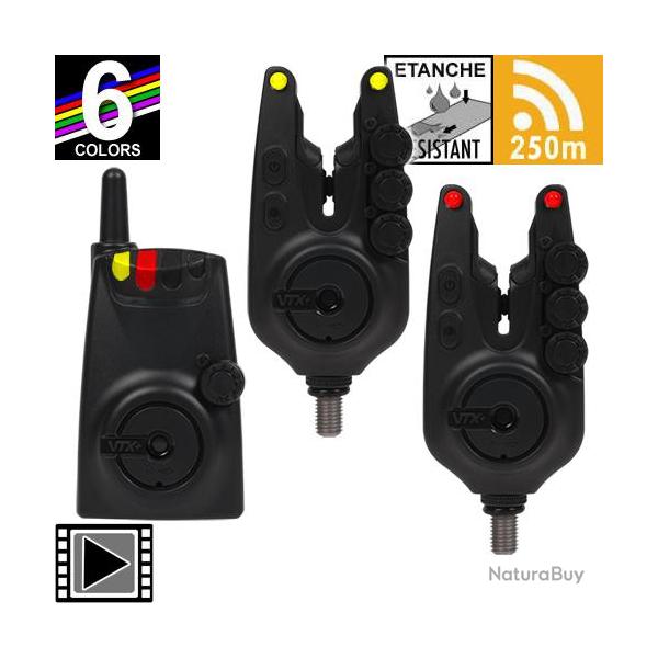 Coffret Avid Carp Centrale VTX+ 2 Dtecteurs