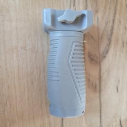 Poignée droite tactique airsoft picatinny molette