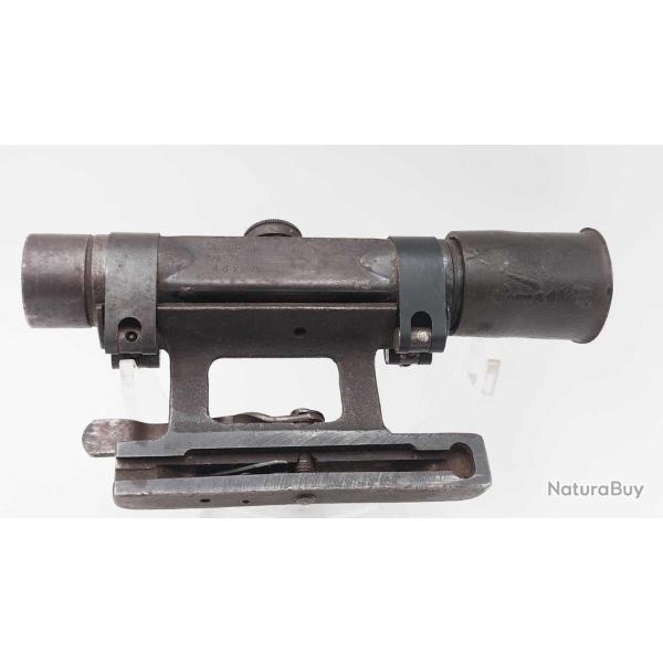 RARE LUNETTE OPTIQUE DE VIS�E ZF4 POUR FUSIL WALTHER G41 ou MAUSER GEWEHR G43 K43 MONT�E SUR RAIL D'