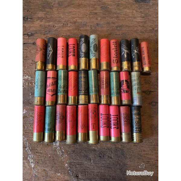 Cartouches anciennes cal 20.