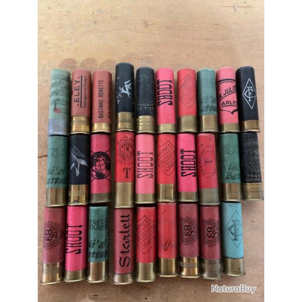 Cartouches anciennes cal 20.