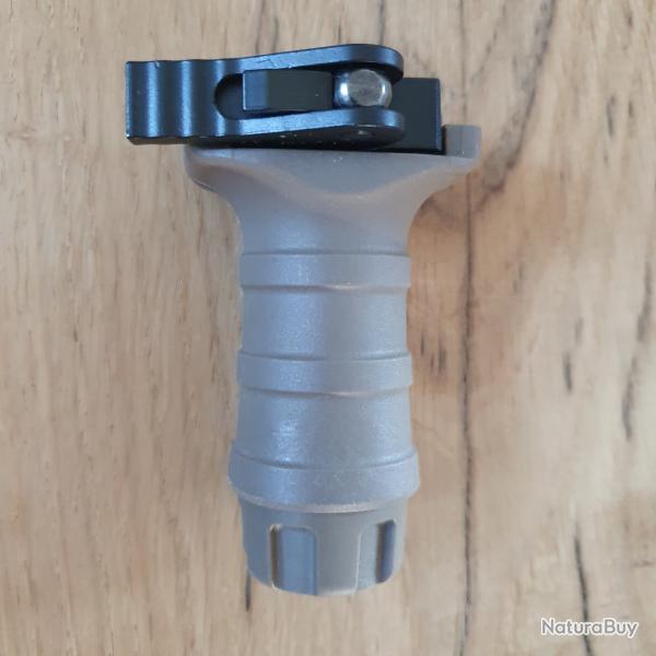 Poigne droite tactique airsoft picatinny clips