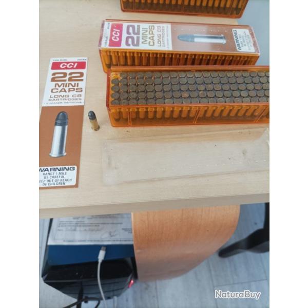 2 botes de 100 cartouches 22LR