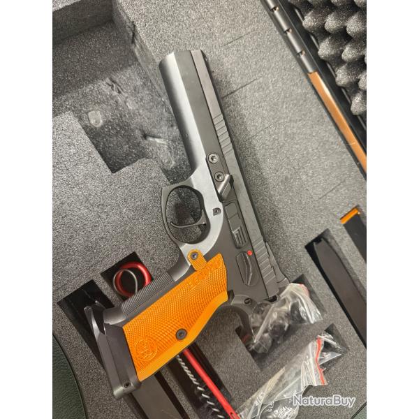Pistolet CZ 75 tactical sport orange