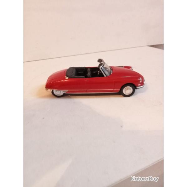 CITRON DS 19  cabriolet  rouge 1961  NOREV  1/43