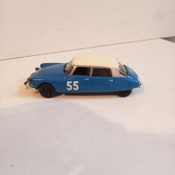 CITROËN DS 19 bleu  tour de corse 1963 NOREV  1/43