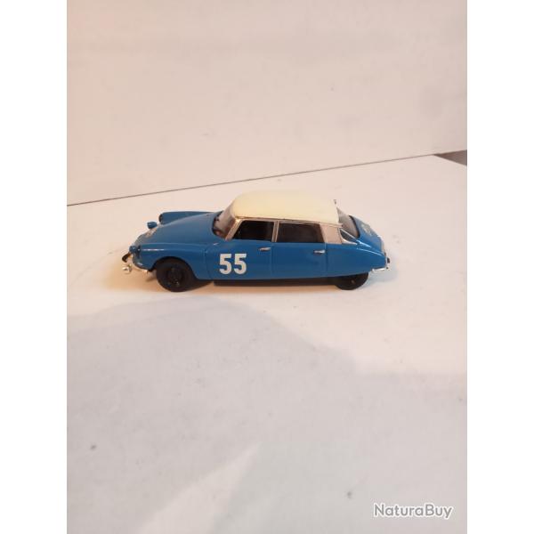 CITRON DS 19 bleu  tour de corse 1963 NOREV  1/43
