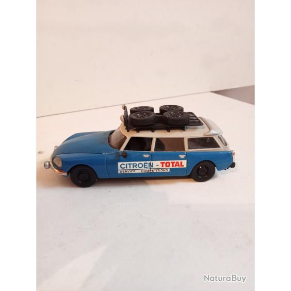 CITRON DS id 21 break assistance de rallye 1970 NOREV  1/43