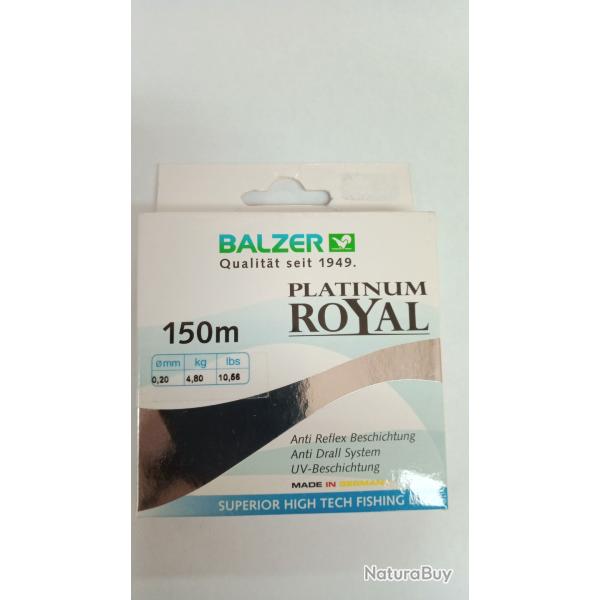 Fil Platinium Royal 0,20mm 4,8kg 150m