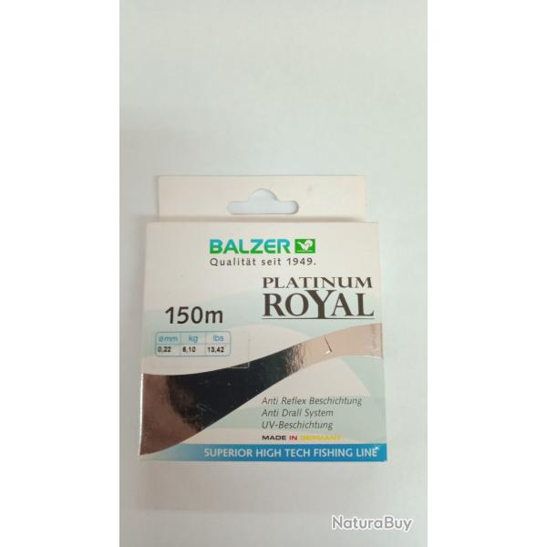 Fil Platinium Royal 0,22mm 6,1kg 150m