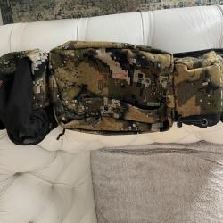 Ceinture banane chasse, pêche Swedteam camo, top, -25% du prix