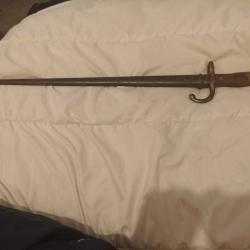 Ba&iuml;onnette Gras manufacture St Etienne