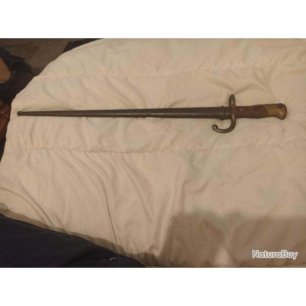 Ba�onnette Gras manufacture St Etienne