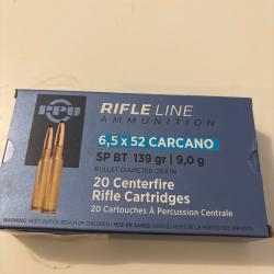 Munitions 6,5x52 carcano