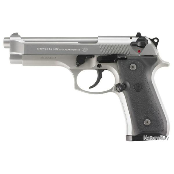 BF25 ! Pistolet Beretta 92 FS Inox Cal.9X19
