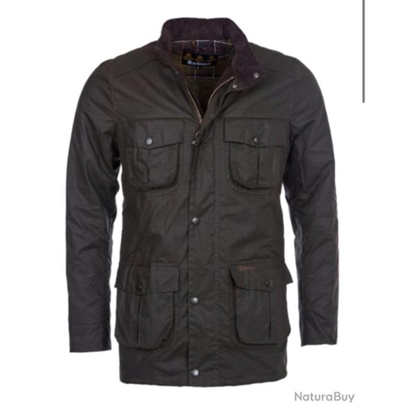 Barbour veste corbridge huile marron clair intrieur noir
