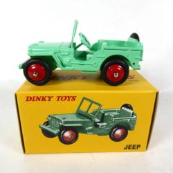 JEEP WILLYS US NAVY La légende DINKY TOYS 25J + boîte intacte RARE NEW