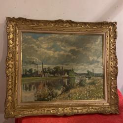 Tableau bord de rivi&egrave;re