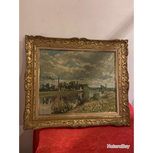 Tableau bord de rivi�re