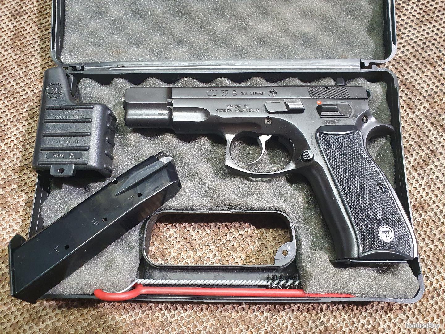 Occasion : pistolet CZ 75 B cal 9x19 PARABELLUM finition bronzé mat ...
