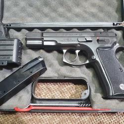 occasion : pistolet CZ 75 B cal 9x19 PARABELLUM finition bronzé mat