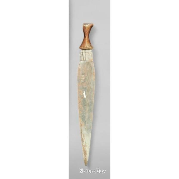 Ancien couteau Zande RD Congo db. 20e