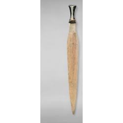 Ancien couteau Zande RD Congo déb 20e 2