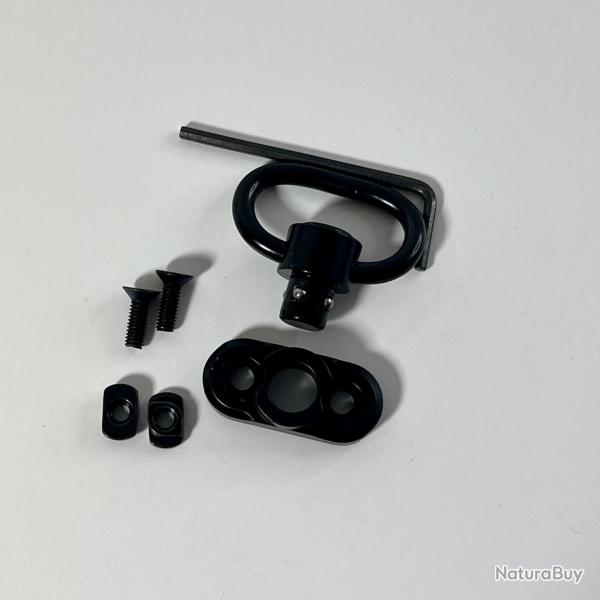 Boucle pour sangle + attache M-LOK