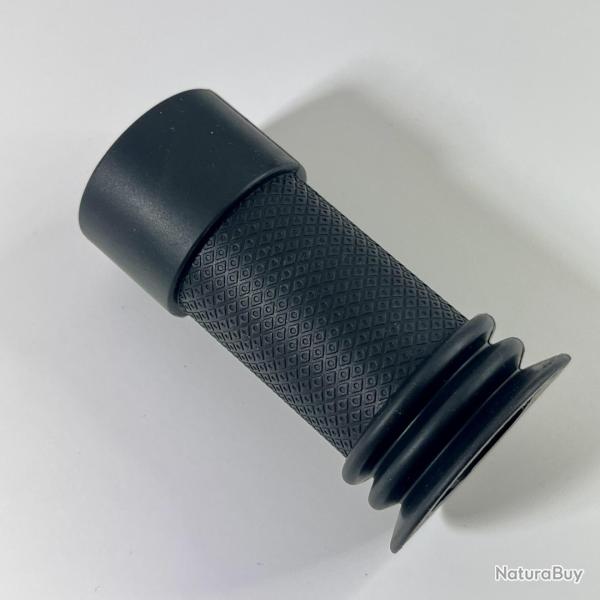 Bonnette oculaire lunette droite long 10cm