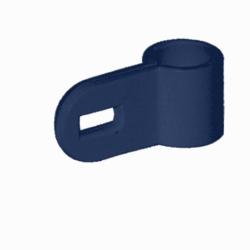Bague d'attache en plastique pour Pilet diam&egrave;tre 9,5mm x10