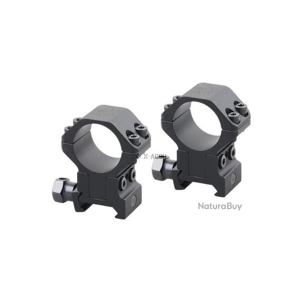 Montage colliers 25.4mm hauteur ajustable 30 � 36mm rail picatinny