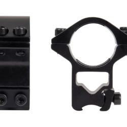 Montage colliers 25.4mm hauteur 18mm rail de 11mm