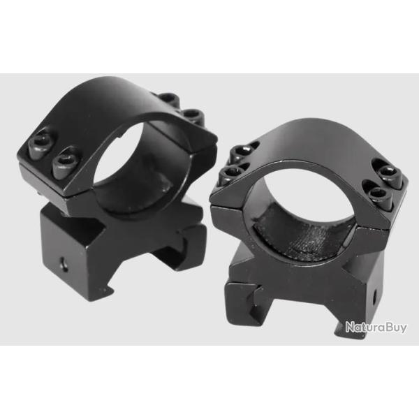 Montage pour Rail Weaver/Picatinny diam�tre 25,4mm medium