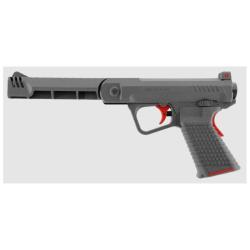 Pistolet &agrave; air comprim&eacute; Umarex SPA60 Gris/Rouge Calibre 4,5mm
