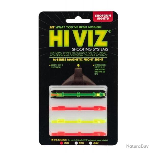 Guidon magntiques M200 HIVIZ - bandes 4,2 A 14,6 mm