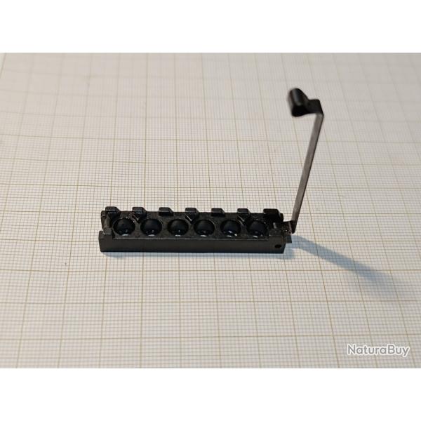CHARGEUR HARMONICA POUR PISTOLET RHOM RG3 CALIBRE 6MM A BLANC...reft04