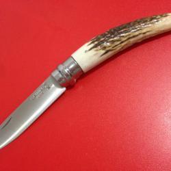 OPINEL N°8 Manche corne bois de cerf neuf
