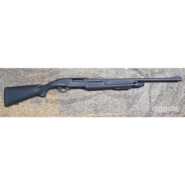 belle occasion : fusil  pompe VERNEY CARRON modle P12 GRAND GIBIER cal 12/76 MAGNUM