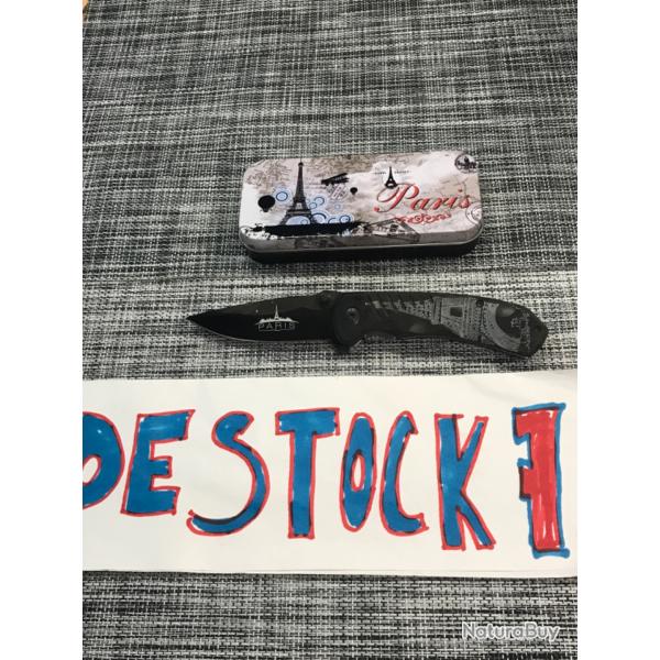 Couteau touristique ville de Paris