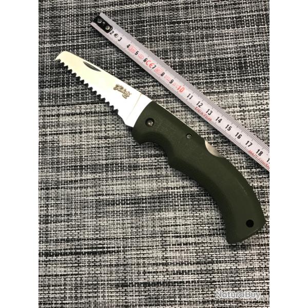 Couteau de jardinier lame dente