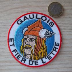 écusson patriotique gaulois insigne collection vintage