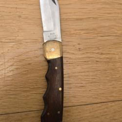 Beau couteau à cran d'arrêt Allemand de collection